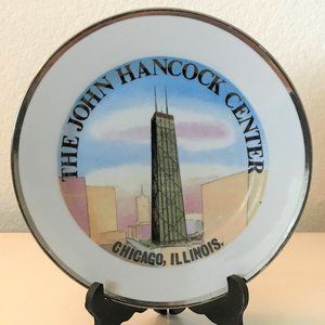 John Hancock Center commemorative plate